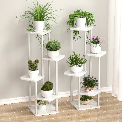 support plantes pots multiple plateaux pots plantes vertes